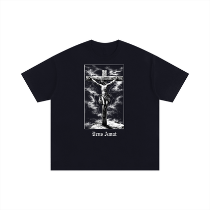 Romans 5:8 - Unisex, Black, Cotton